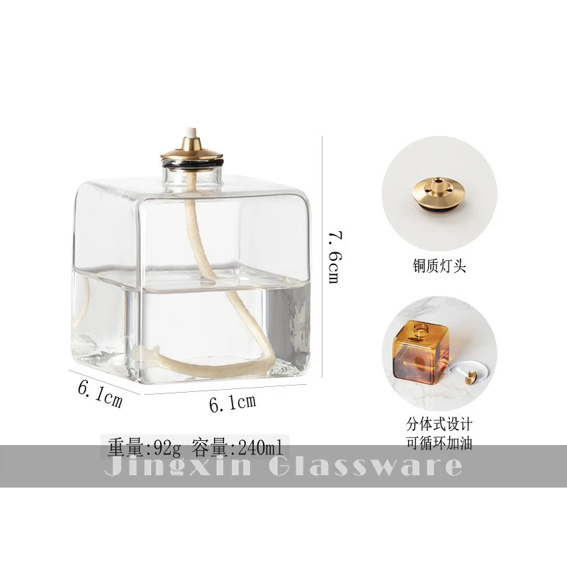 Glass Oil Burner With Wick price