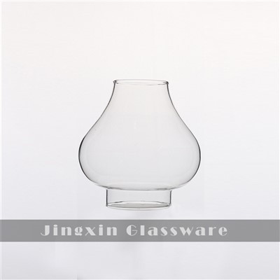 Pemegang Lilin Bulat Jelas