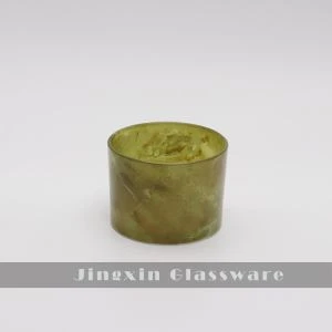 Pemegang Lilin Kaca Kaca Penuh Warna Hijau Untuk Perkahwinan