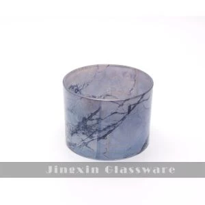 Pemegang Lilin Lilin Kaca Reka Bentuk Warna Unik