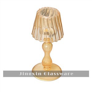 Lampu Meja Lilin Kaca